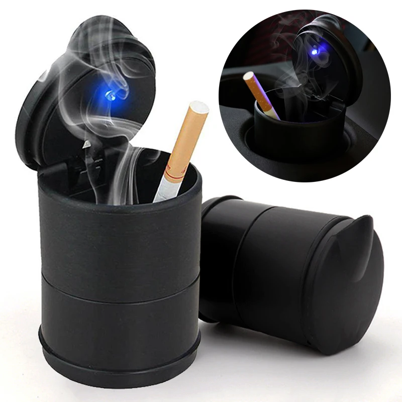 Vape Decoration - Portable Car LED Ashtray Universal Auto