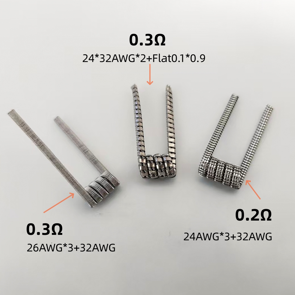 4pcs Premade Resistance Wire A - Coil Building Kit ulasan dan harga