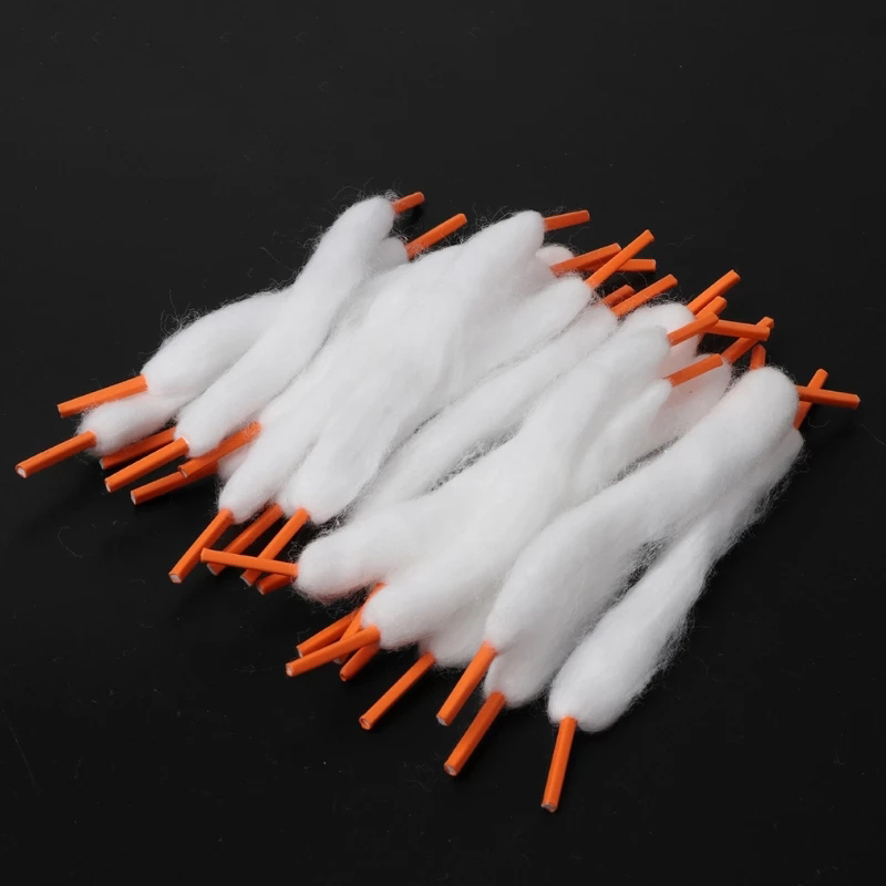 100pcs Coil wick Cotton Replac - Rda Atomizer Deck ulasan dan harga
