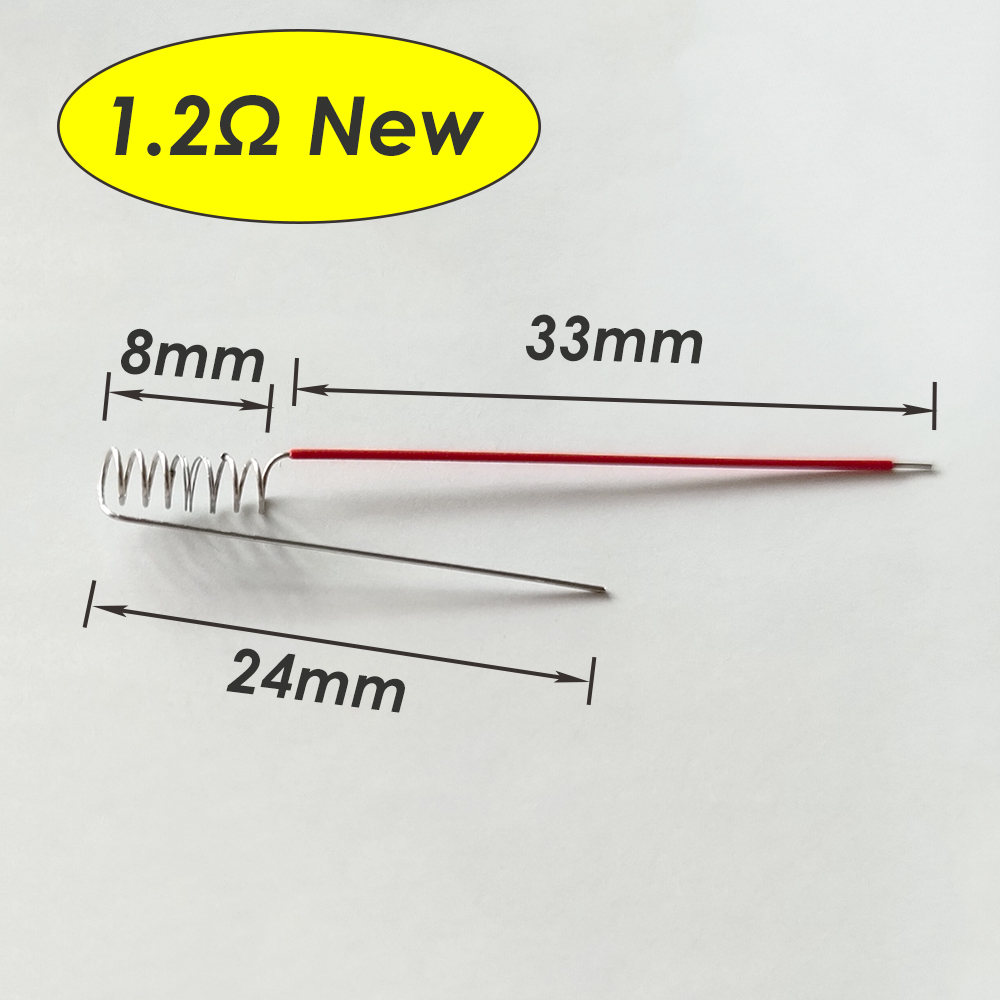 50/100pcs Resistance A1 1.2ohm - Coil Building Kit ulasan dan harga