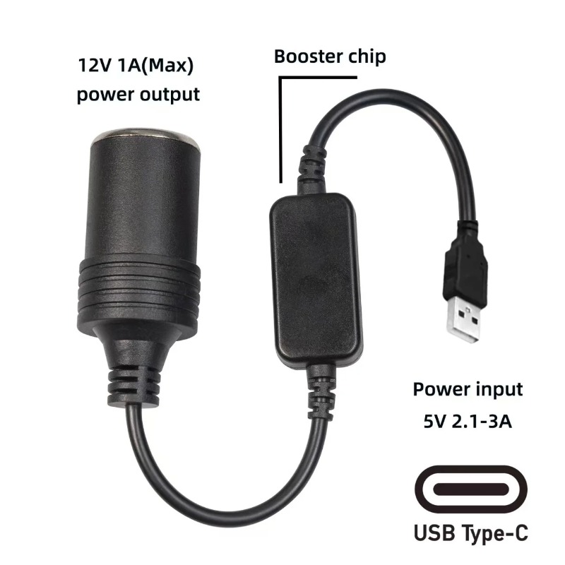 5V 2A USB To 12V Cigarette Lig - Vape Accessory ulasan dan harga
