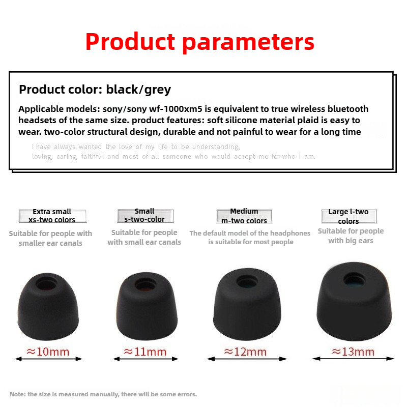 Soft Silicone Ear Tips Replace - Sony Headphone Wf-1000Xm5 ulasan dan harga