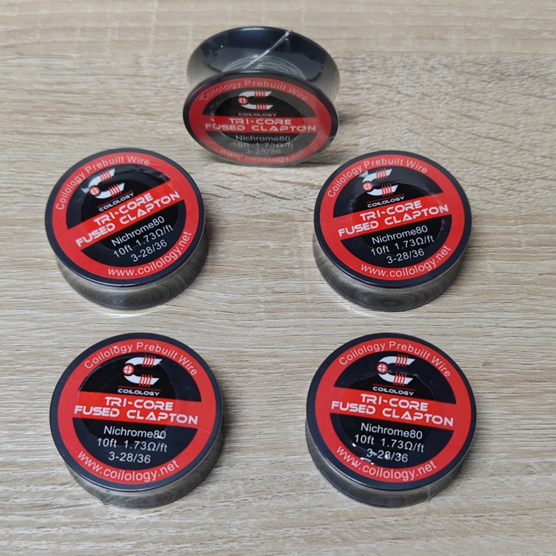 Coilology Tri-Core Fused Clapt - Rda Atomizer Deck ulasan dan harga