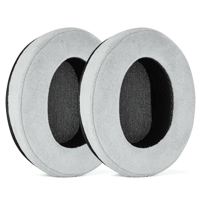 Matte Grey Fabric Ear Pads Hea - Audio Technica Headphone Ath-M50X ulasan dan harga